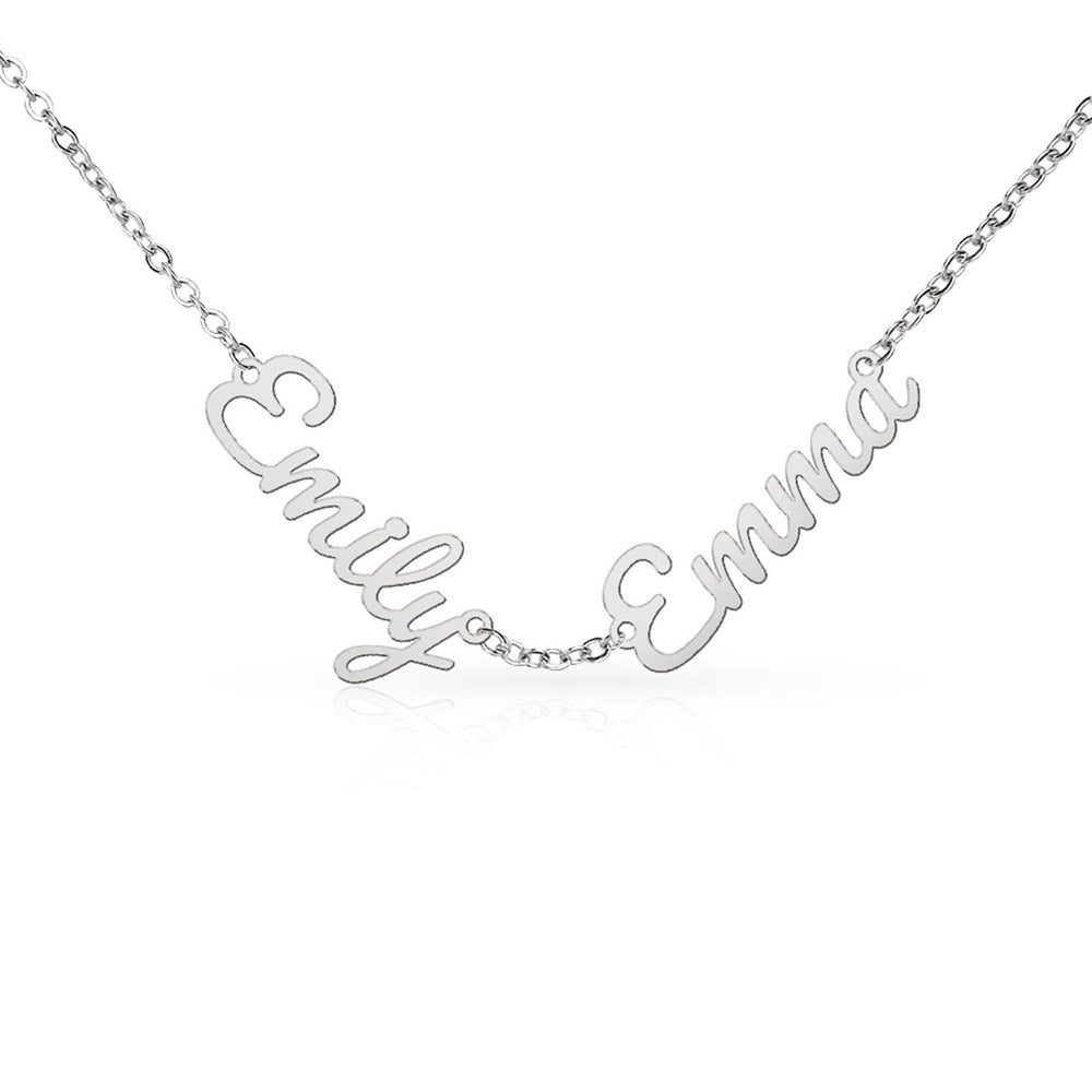 Family Name Necklace — Multiple Names, One Piece