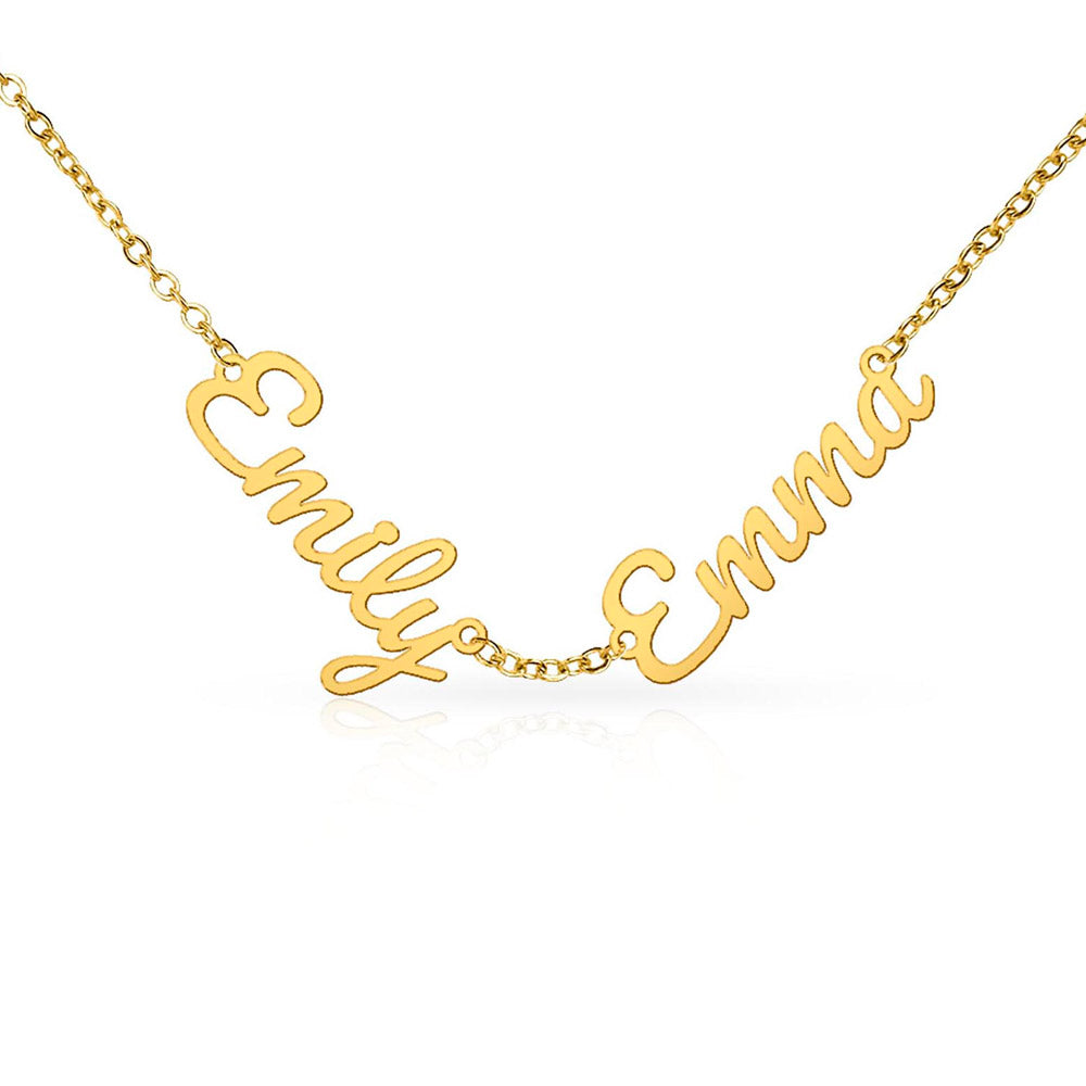 Family Name Necklace — Multiple Names, One Piece