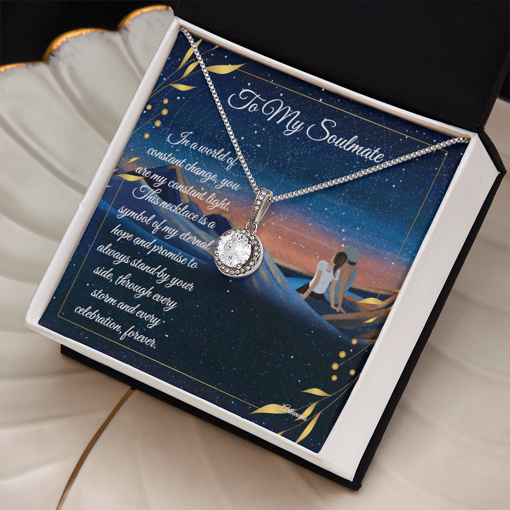 To My Soulmate- Eternal Hope Necklace