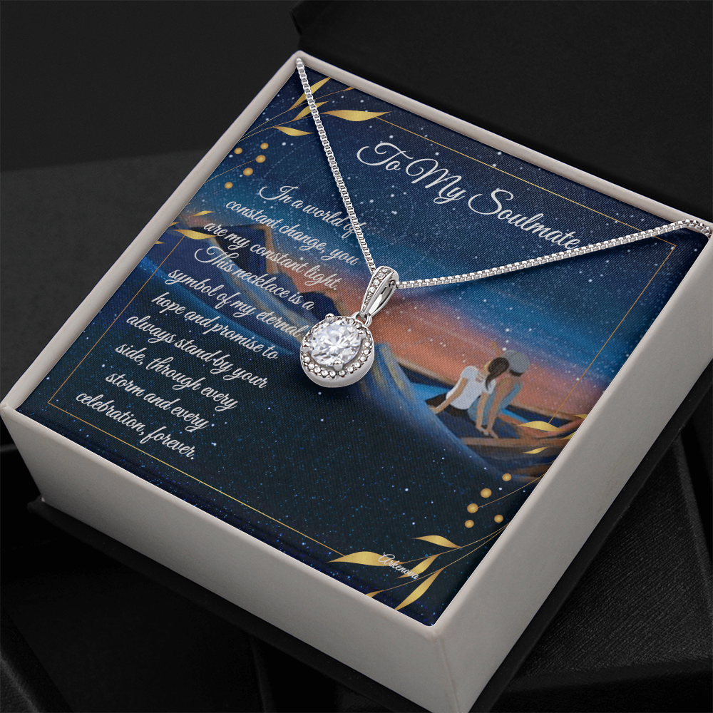 To My Soulmate- Eternal Hope Necklace