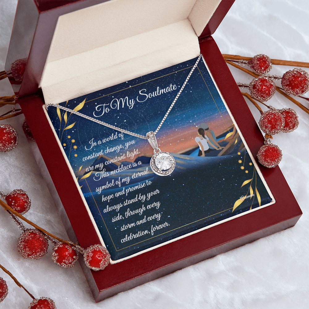 To My Soulmate- Eternal Hope Necklace