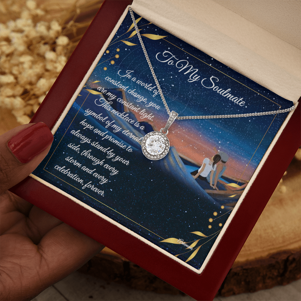 To My Soulmate- Eternal Hope Necklace