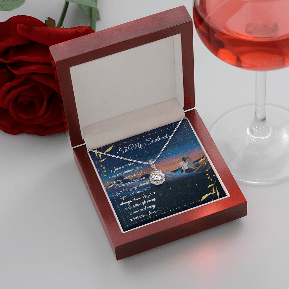 To My Soulmate- Eternal Hope Necklace