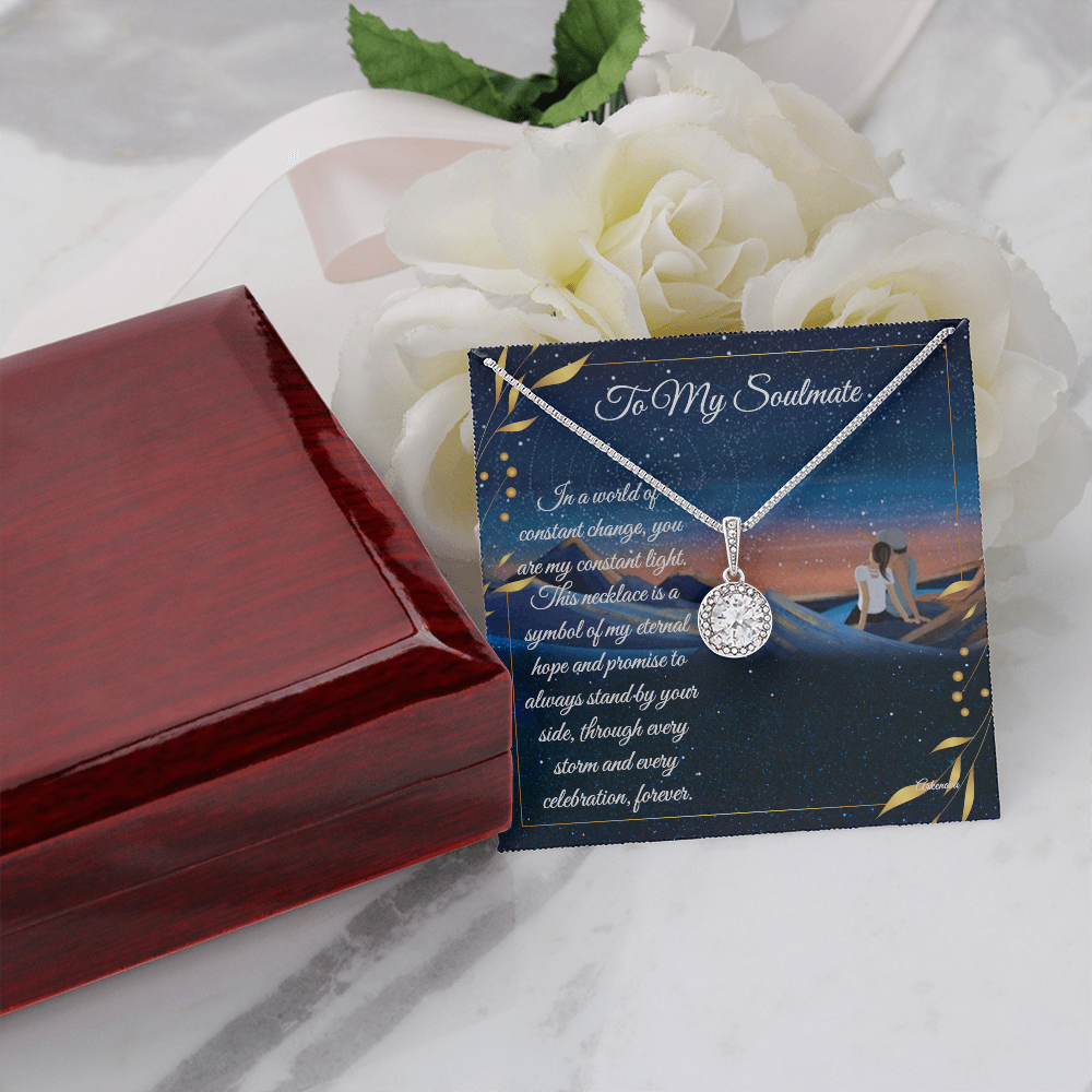 To My Soulmate- Eternal Hope Necklace