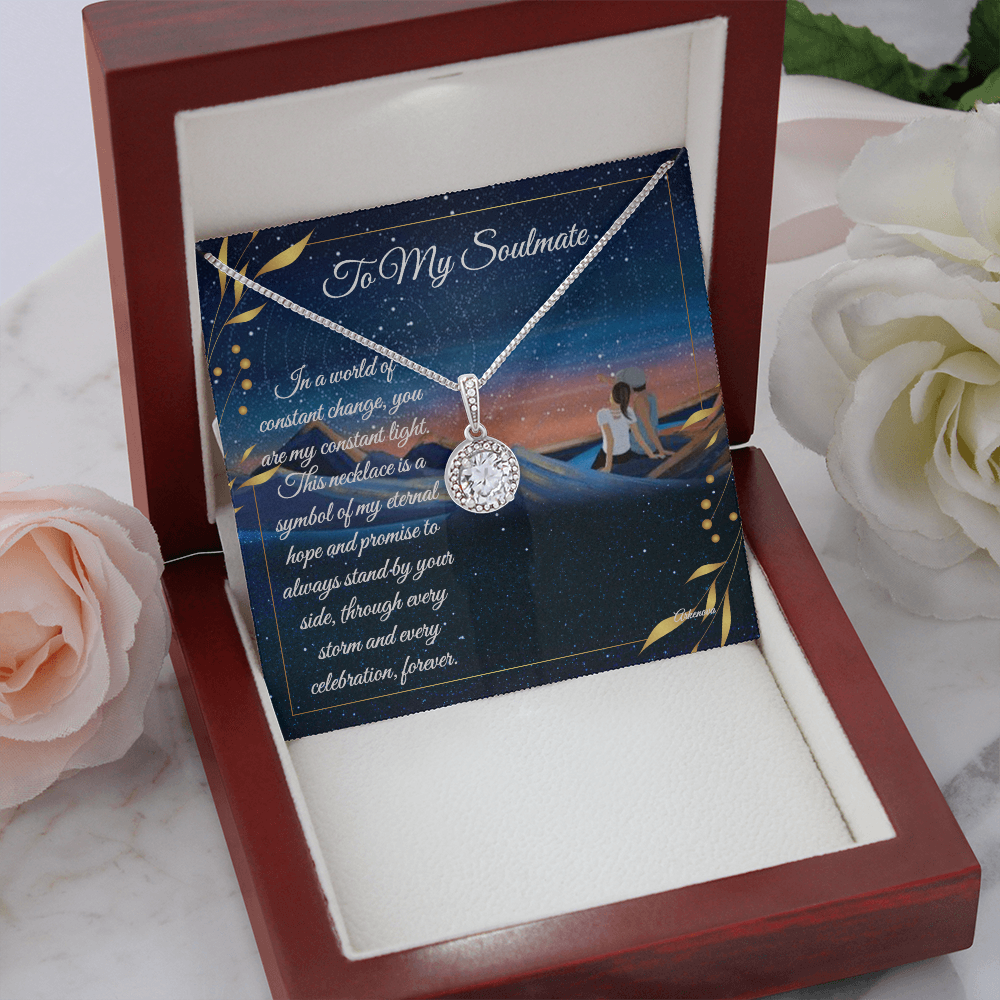 To My Soulmate- Eternal Hope Necklace
