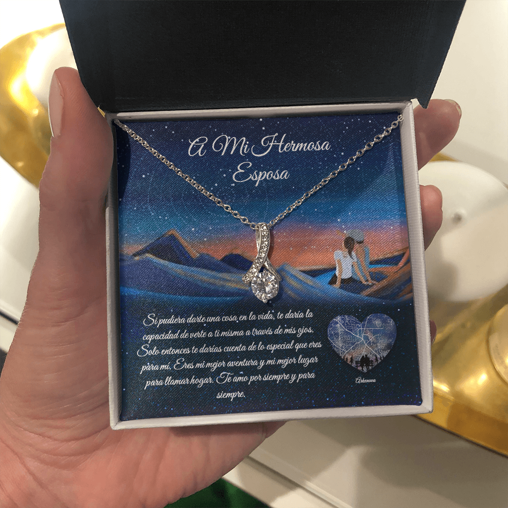 el regalo perfecto para ella.- Collar de belleza seductora
