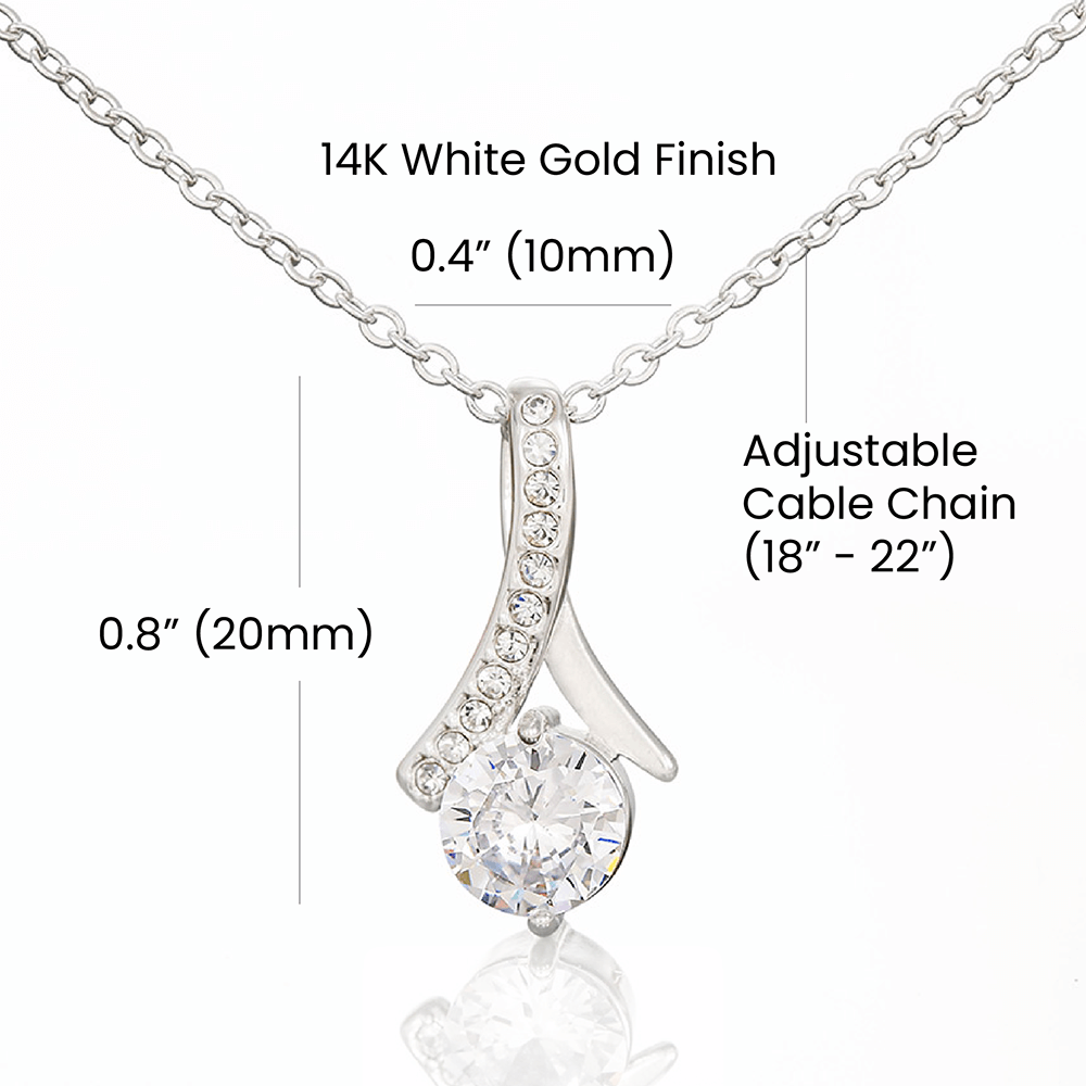 14k white gold finish personalized star necklace with cubic zirconia pendant, adjustable chain, anniversary gift jewelry for . - Everlasting Star Necklace - Arkenova Jewelry